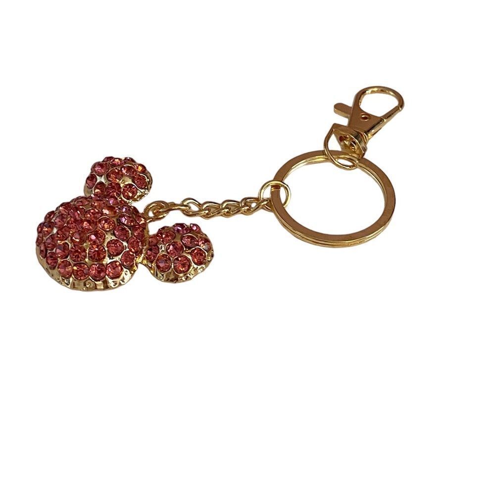 Gold, Disney Mickey Mouse keychain